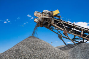 Open pit mining, which benefited from Conveyor Belt Repair in St. Petersburg FL